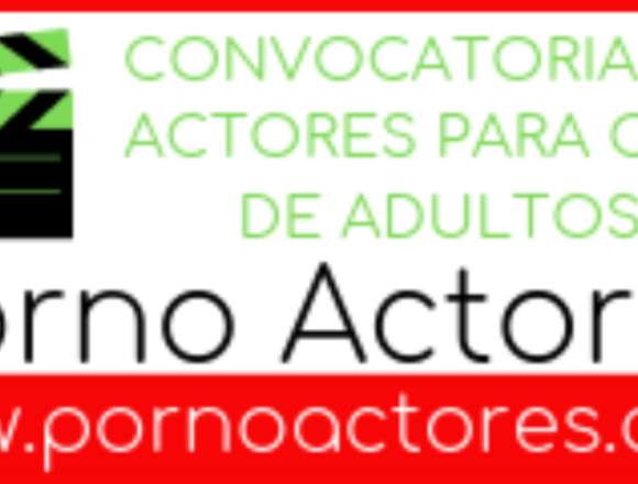 Actores para el cine en la industria de adultos.