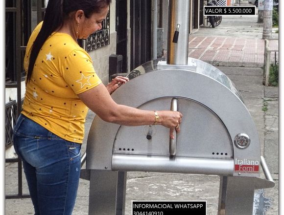 horno pizzero de leña