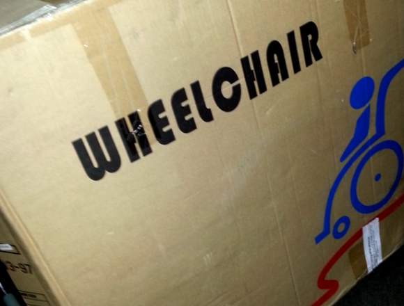 Silla de Ruedas Estándar Cromada wheelchair  NUEVA