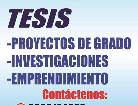 tesis de grados , para todas las universidades 