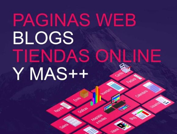 Paginas Web, Blog, Tienda Online, Sitio Web 