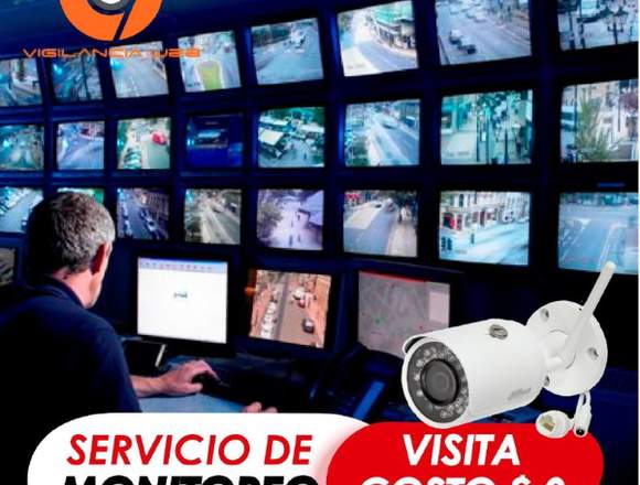 Instalación y Monitoreo Camaras de Seguridad