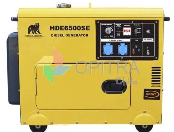 Generador Diesel 5 KVA 220V Insonorizado