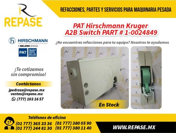 PAT HIRSCHMANN KRUGER A2B SWITCH 1-0024849