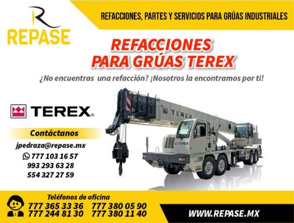 MAQUINARIA PESADA PARA GRÚAS MARCA TEREX