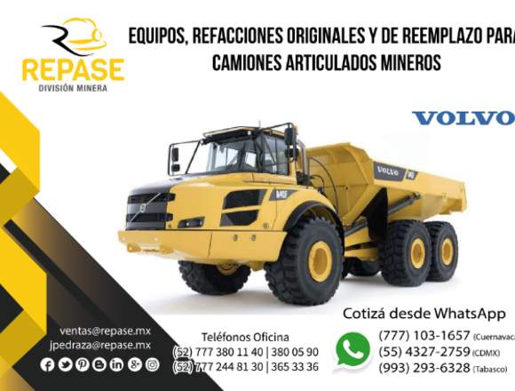 CAMIONES ARTICULADOS MINEROS 