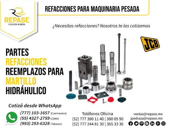 REFACCIONES ORIGINALES Y DE REEMPLAZO