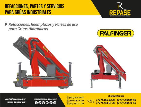 RECAMBIOS, PARTES PARA EQUIPOS PALFINGER 