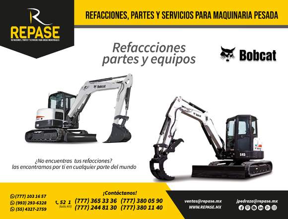 REFACCIONES PARTES Y EQUIPOS BOBCAT