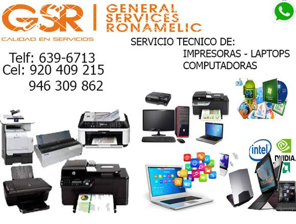 SERVICIO TÉCNICO DE PC A DOMICLIO993691682