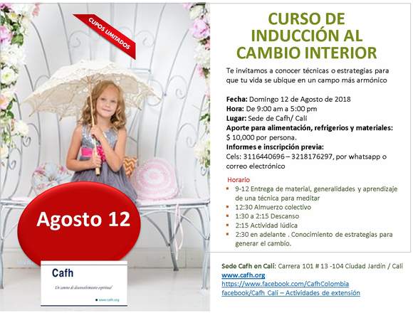 INDUCCIÓN AL CAMBIO INTERIOR