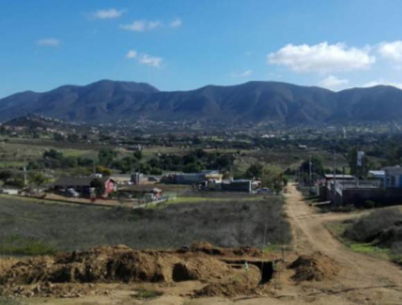 vendo en valle de guadalupe 370 m ruta vino