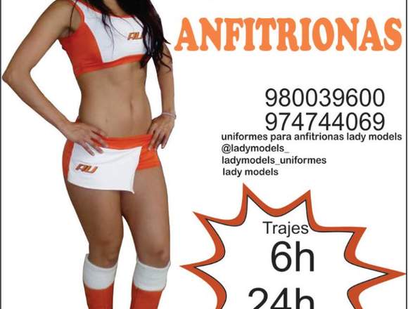 uniformes de anfitrionas 12 10 2019