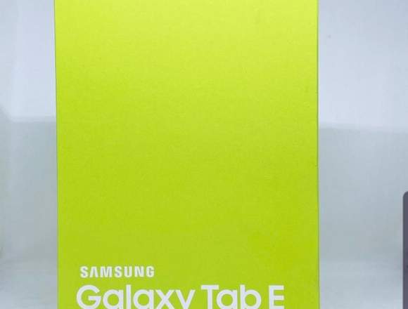 tablet galaxy  tab E