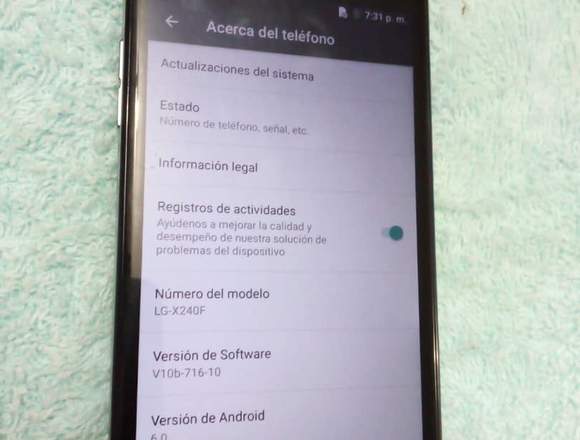 LG k8 2018 legal liberado