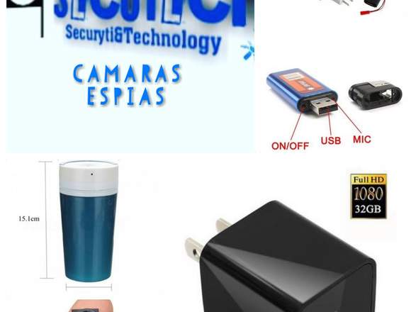 CAMARAS ESPIAS ESPECIALES SECUTECH PERU