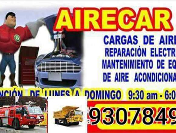 Servicio de aire acondicionado AIRECAR 