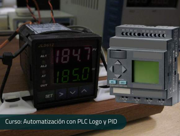 $44,99 Curso de Automatización con PLC Logo y PID.