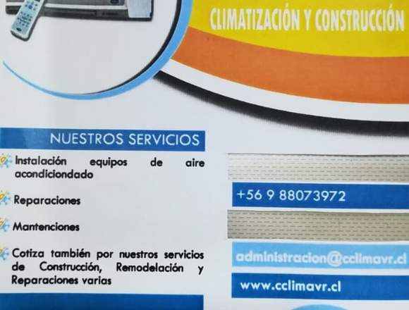 Servicios de climatizacion y construcción 