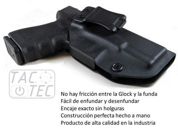 Glock 19 23 25 Funda Interna De Kydex Dies - Zurdo