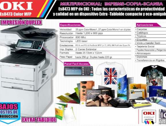 A1 venta de impresora laser OKI ref: 8473
