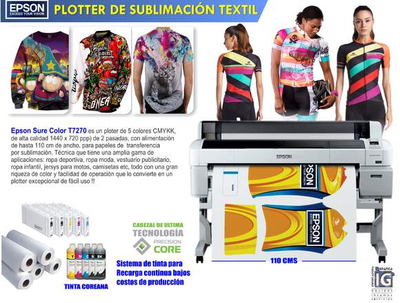 AA Plotter epson de sublimacion