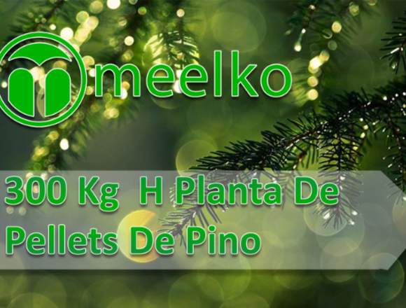 300 Kg  H Planta De Pellets De Pino meelko