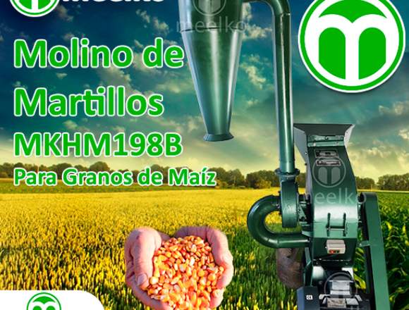 MOLINO DE MARTILLOS PARA MAIZ MKHM198B MEELKO