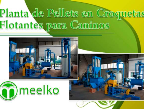 Planta de Pellets en Croquetas para Caninos meelko