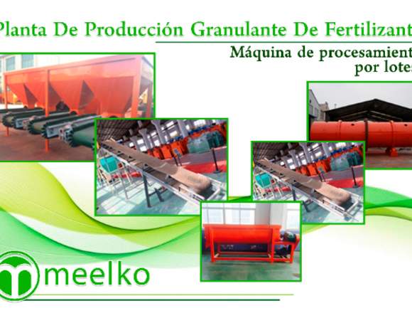 Planta de Granulante De Fertilizante meelko