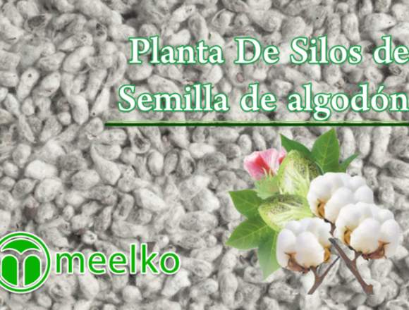 Planta De Silos de Semilla de algodón meelko