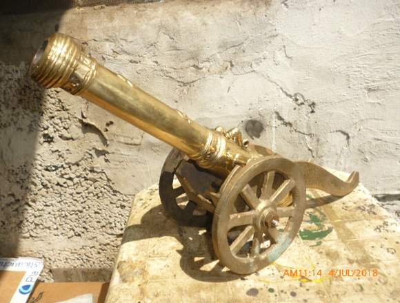 Venta de cañones antiguos de bronce en Ecuador 