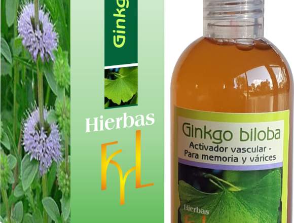 Ginkgo biloba,activador vascular memoria y varices