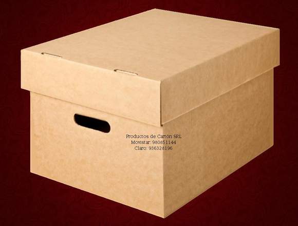 CAJAS DE CARTON CORRUGADO