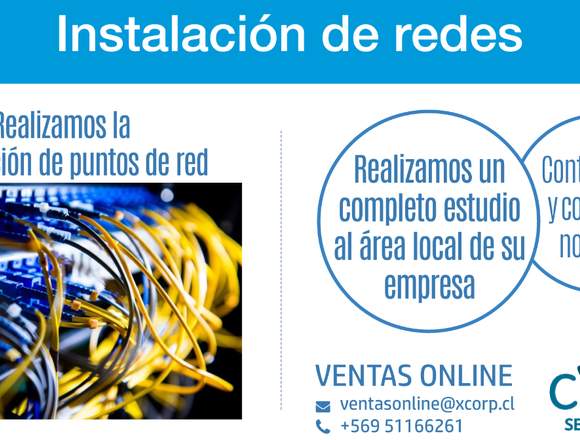  Instalación y certificación de  Puntos de red