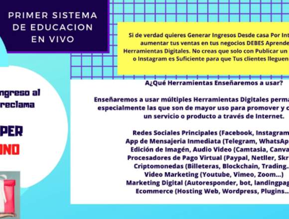 CURSO EN LINEA DE HERRAMIENTAS DIGITALES 