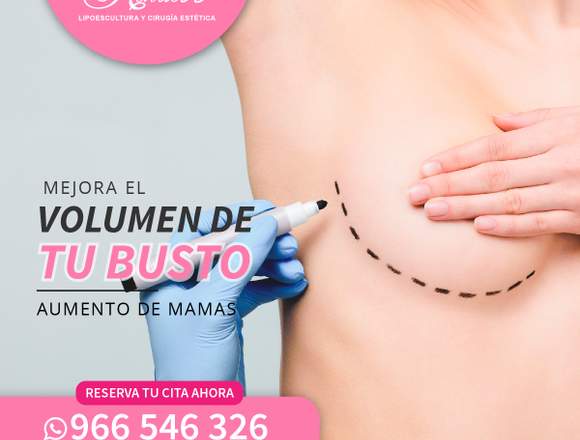 Consigue un busto voluminoso - Clínica Renacer