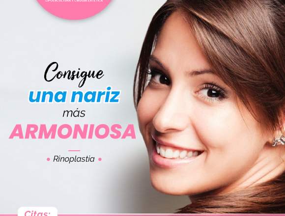 Luce una nariz hermosa - Clínica Renacer