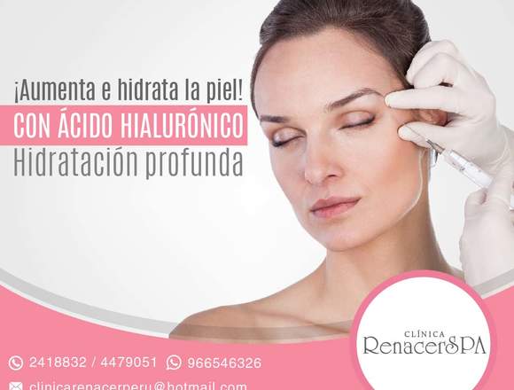 Rejuvenece con Ácido hialurónico