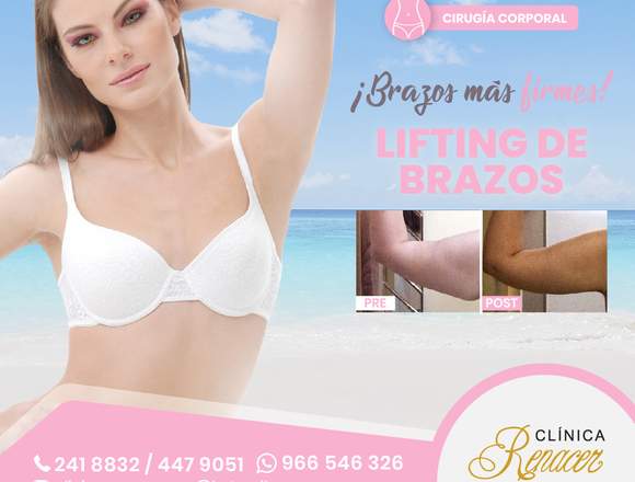 Acaba con la flacidez de brazos - Clínica Renacer