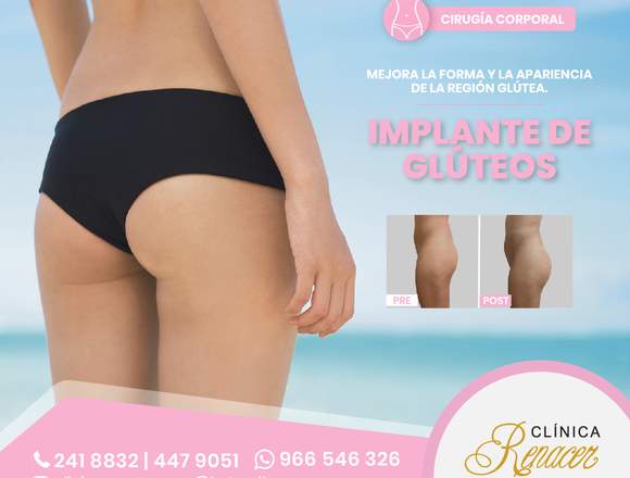 Mejora la forma glútea - Clínica Renacer