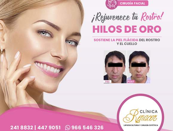 Combate la flacidez facial - Clínica Renacer