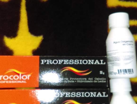 Tintes Eurocolor con Agua Oxigenada