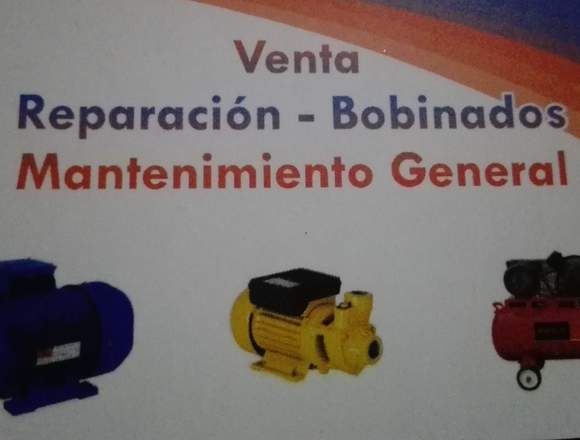 venta,reparacion bobinados y mantenimiento general