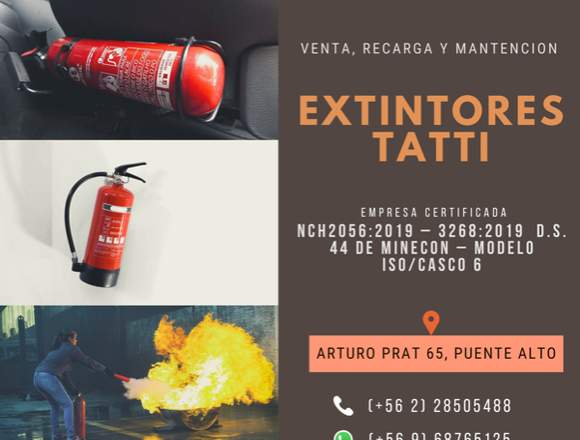 EMPRESA CERTIFICADA DE EXTINTORES 