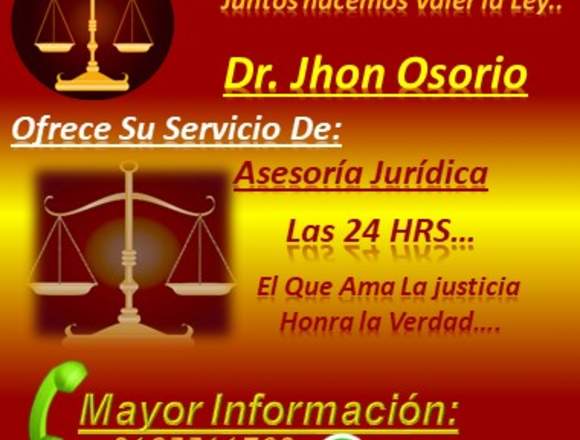 Servicio de asesoría penal,familiar y civil 