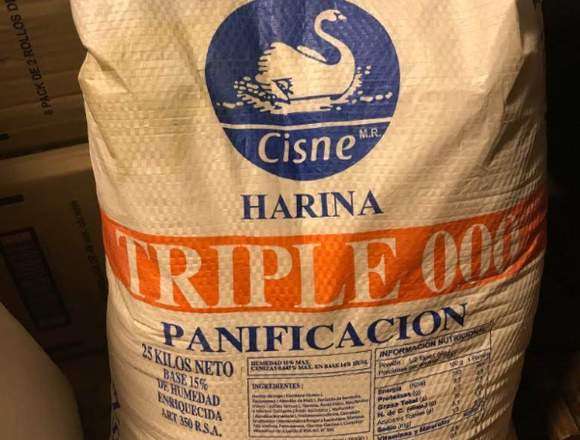 Harina Cisne 25 kilos