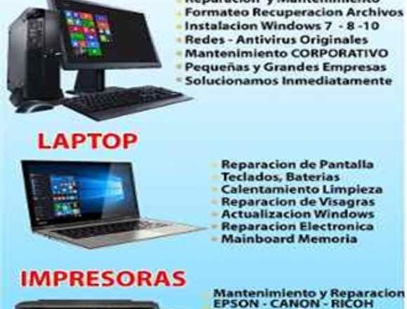 Mantenimiento de Impresoras y computadoras