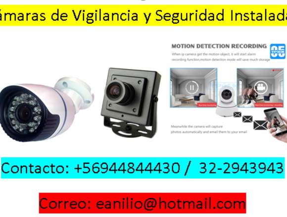 Camaras de Vigilancia y Seguridad Instaladas