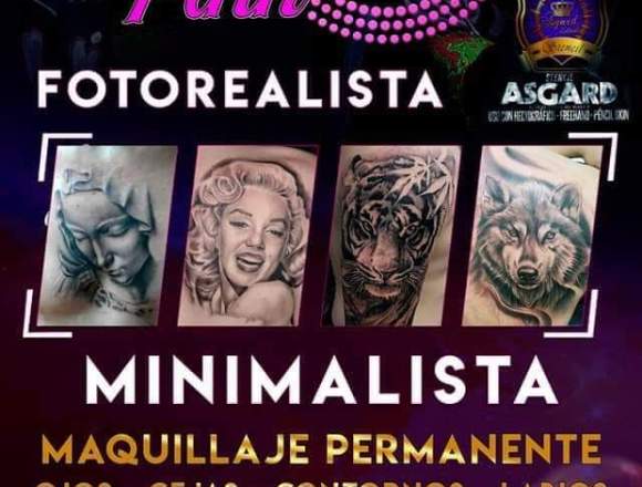 Curso de tatuaje básico Medio y avanzado